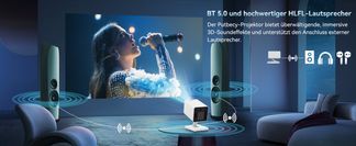Integriertes WiFi 6 und Bluetooth 5.0 bidirektional
