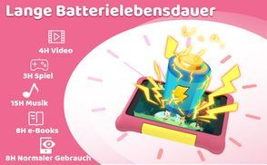 Langer Akkulaufzeit Kinder tablett