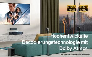 Höchste Klangqualität durch HDMI eARC