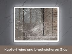 IP44 Kupferfreies und bruchsicheres Glas 