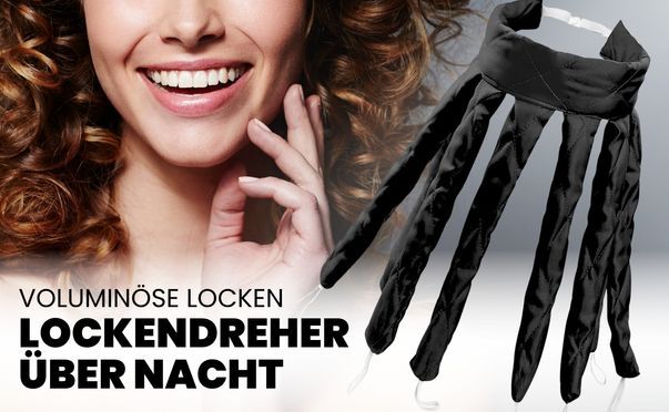 Traumhafte Locken über Nacht ganz ohne Hitze