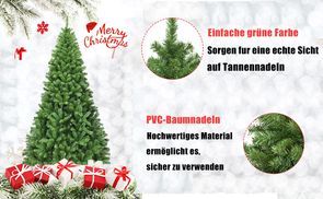Dichte Zweige & realistische PVC Nadeln