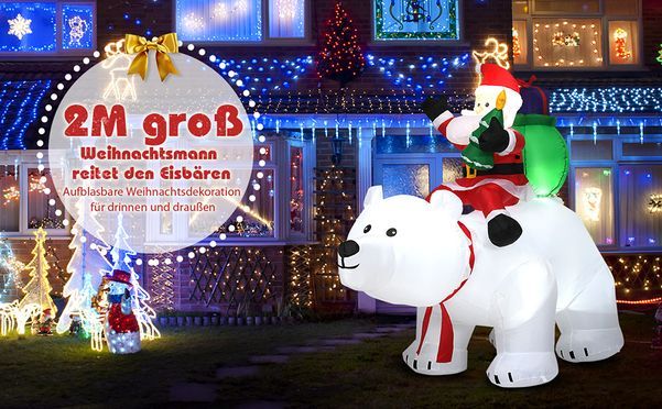 Perfekte Weihnachtsdekoration von COSTWAY