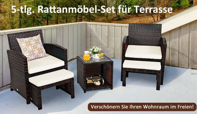Gartenmöbel Set von COSTWAY
