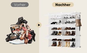 Vorher vs. Nachher – Chaos trifft Ordnung