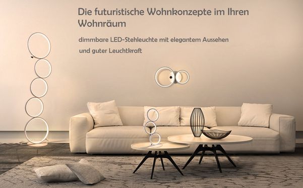 Futuristisches Design mit harmonischer Dynamik
