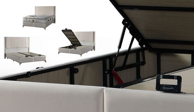 Stauraumbett (Boxspringbett)