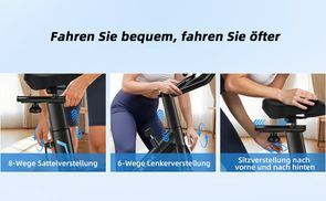 Maximaler Komfort & 14 fache Präzisions Anpassung