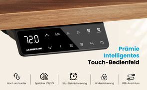 Smartes Touch Bedienfeld