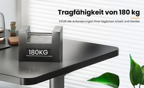 Tragkraft bis zu 180 kg