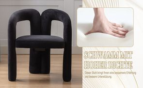 Gepolsterter Komfortstuhl – ideal für jedes Zimmer