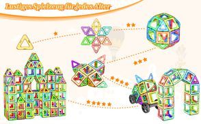 50PCS Magnetisches Bausteine Set