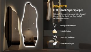 WDWRITTI LED Multifunktionspiegel