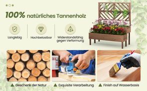 Ausgewähltes Material aus Tannenholz