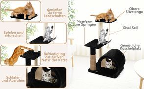 Komfortables Katzenhaus