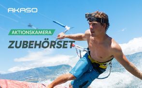 Für jede Action bereit – mit dem AKASO Zubehör Set