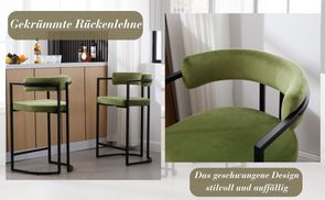 Gekrümmte Rückenlehne