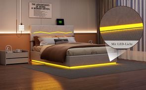 LED Ambientelichter sorgen für eine romantische Atmosphäre