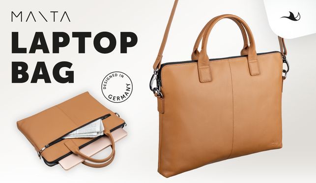 MANTA 14 Zoll Laptoptasche – Stil trifft Funktionalität