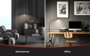 Platzsparendes Design