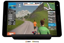Trainiere mit Kinimap und Zwift auf der ganzen Welt