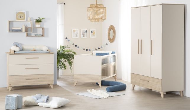 roba Babyzimmer Sidney – natürlich schön in Trendfarbe Cashmere