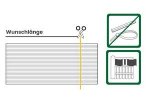 Optional für stabilere Befestigung