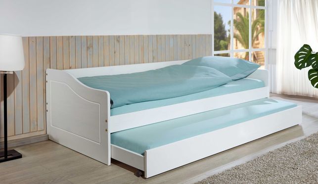 Vielseitiges Ausziehbett MALTE für Kinder- und Gästezimmer