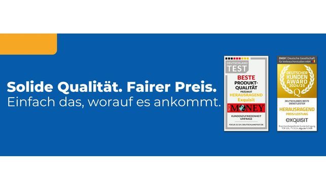 Qualität zum guten Preis: KS5117‐3‐040E weiss von Exquisit