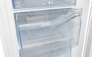 Transparente Gefrierschubladen