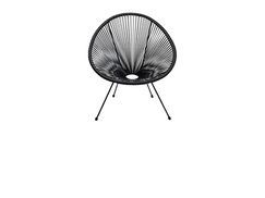 Sessel Acapulco in Schwarz 