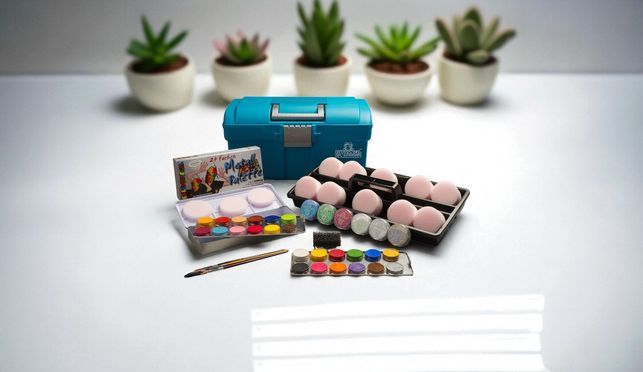 Eulenspiegel Einsteiger Schminkkoffer – Komplettset für kreative Looks