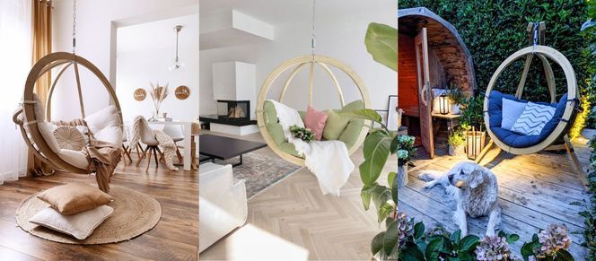 Entspannen Sie stilvoll mit dem Hängesessel Globo Chair von AMAZONAS