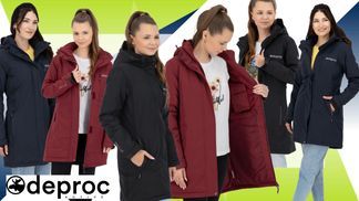 Parka MONTREAL LONG in verschiedenen Farben und Größen