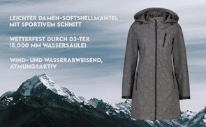Technischer Wetterschutz mit sportlichem Komfort