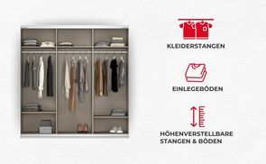 Flexibel einrichten.