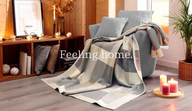 Feeling home mit Wohndecken von Biederlack 