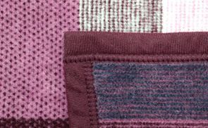 Feine Veloursband Einfassung