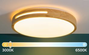 Schöne warmweiße Lichtfarbe