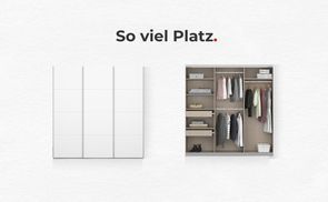 So viel Platz. 
