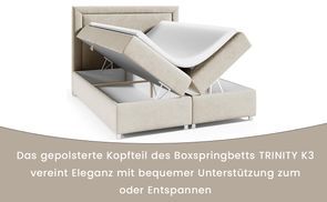 Trinity K 3 Boxspringbett – Komfort & Funktion vereint