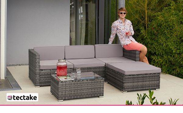 Rattan Lounge Florenz