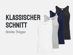 Klassischer Schnitt mit breiten Trägern
