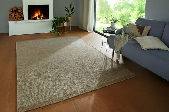 Taracarpet Rookie – Handgewebter Wollteppich in natürlichen Farbtönen