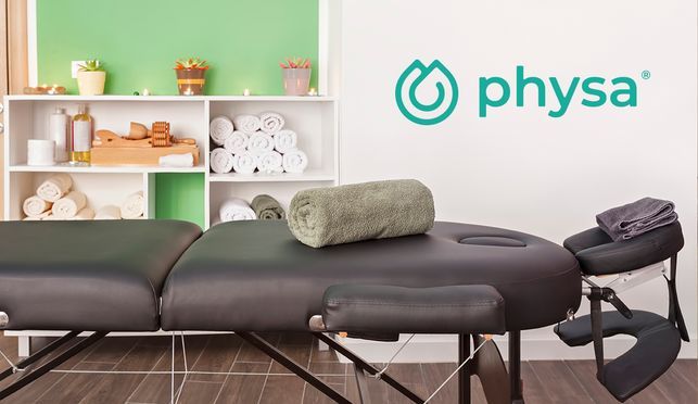 Ergonomische Massageliege mit Fernbedienung und Fußpedal