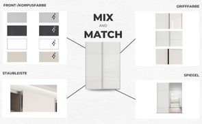 Mix & Match – Dein Schwebetürenschrank nach Maß