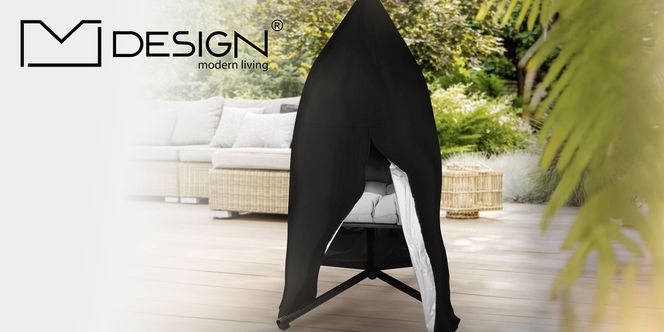 ML Design Hängesessel Abdeckung mit Reißverschluss und Kordelzug