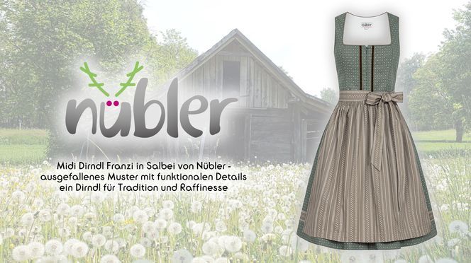 Entdecken Sie das bezaubernde Midi Dirndl 