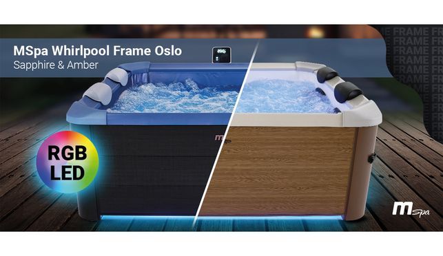 MSpa Whirlpool Frame Oslo für 6 Personen