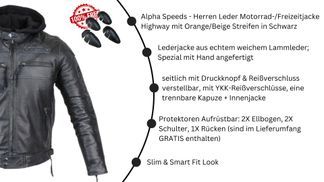 Pure Freiheit – Die ultimative Biker & Freizeitjacke! 